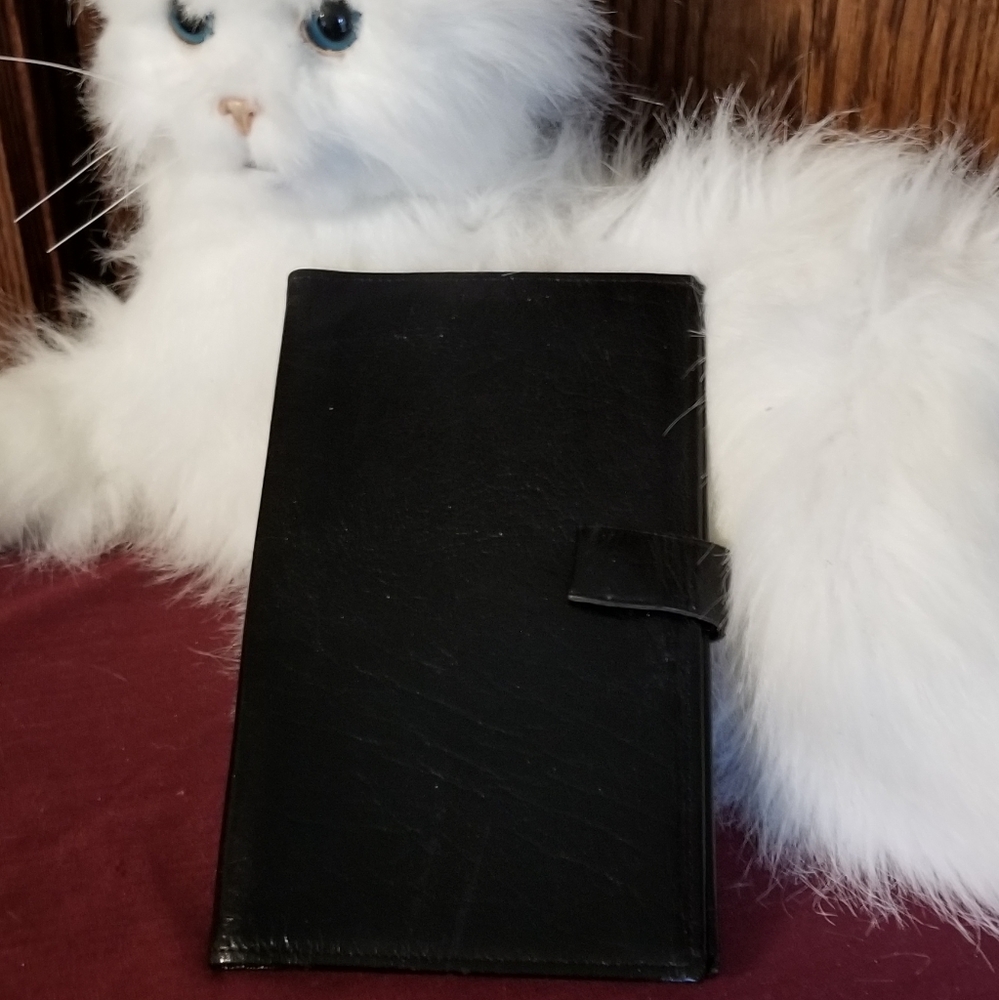 Prince Gardner genuine cowhide black wallet